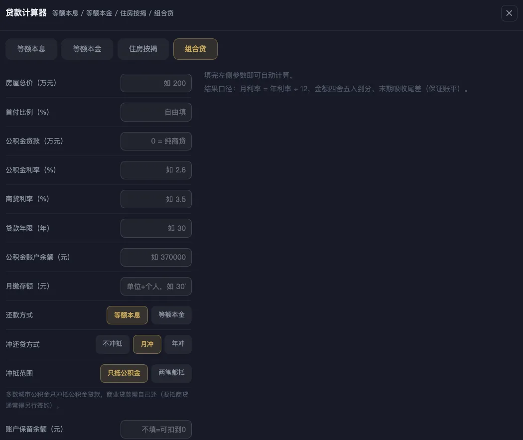 授信压力测算